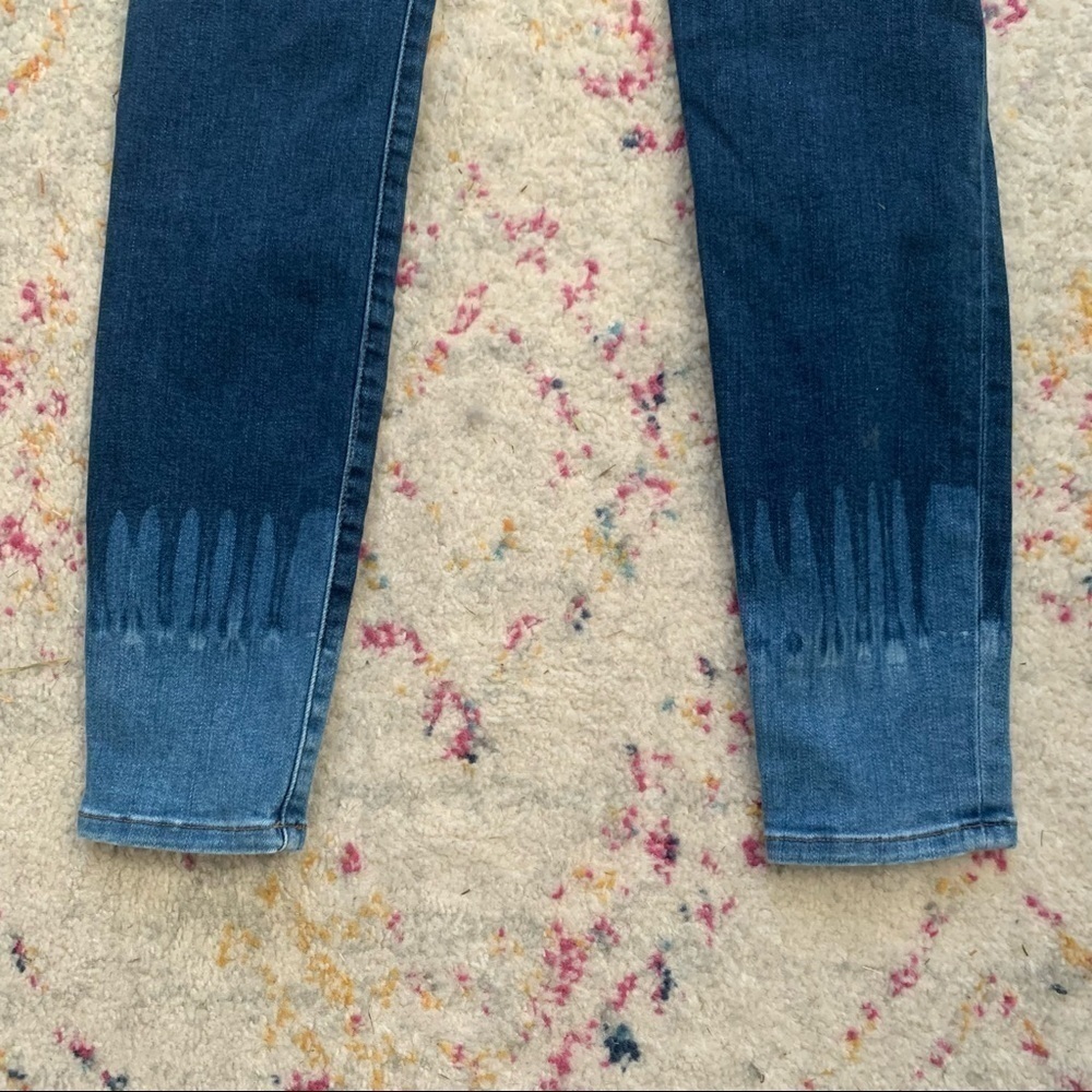 FRAME Le‎ Skinny De Jeanne Jeans In Adair (Tie Dye) sz 25 - Picture 5 of 7
